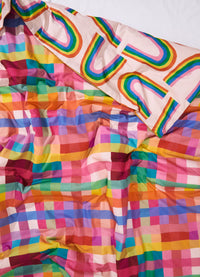 Capa de Edredom Infantil - Arco-íris das Fadas