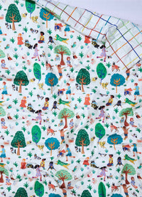 Capa de Edredom Infantil - Cachorrinhos