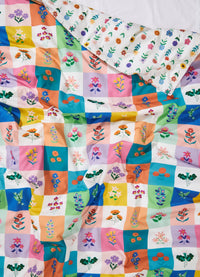 Capa de Edredom Infantil - Colher no Jardim
