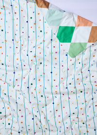 Capa de Edredom Infantil - Pipa Arlequim