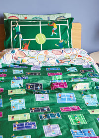 Capa de Edredom Infantil - Tenis Club Verde