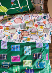 Capa de Edredom Infantil - Tenis Club Verde