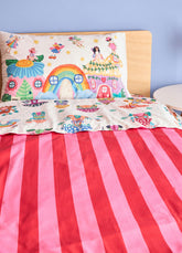 Capa de Edredom Infantil - Vila Das Fadas