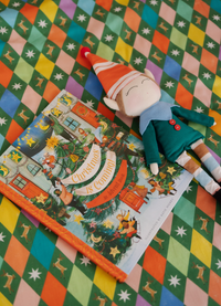 Capa de Edredom Infantil - Natal no Polo Norte