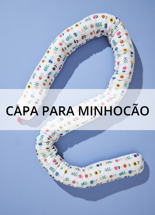 Capa para Protetor de Berço Minhocão - Caminho Floral