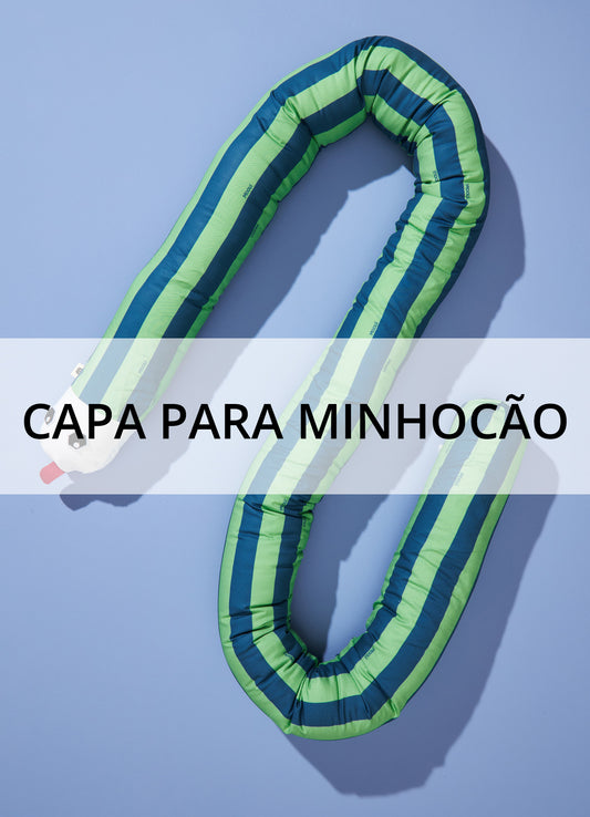 Capa para Protetor de Berço Minhocão - Listrado Pantanal