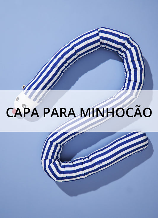 Capa para Protetor de Berço Minhocão - Listrado Urano