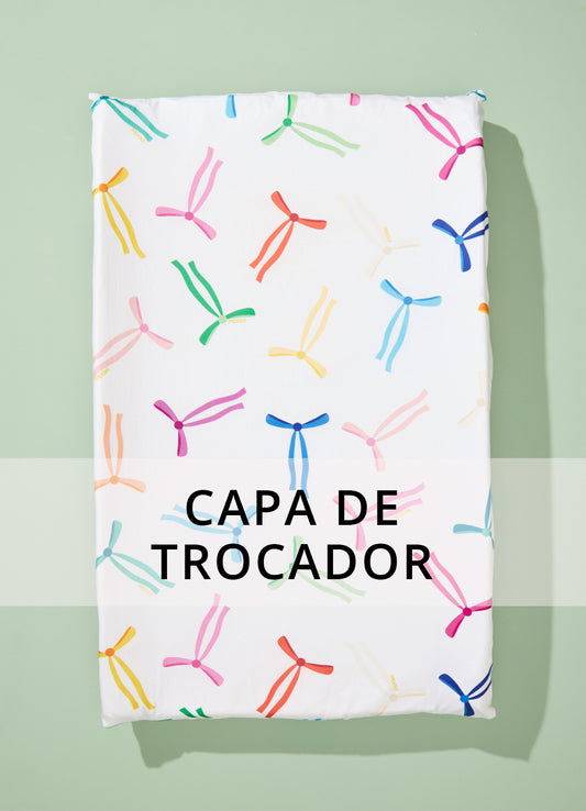 Capa para Trocador Americano - Lacinhos