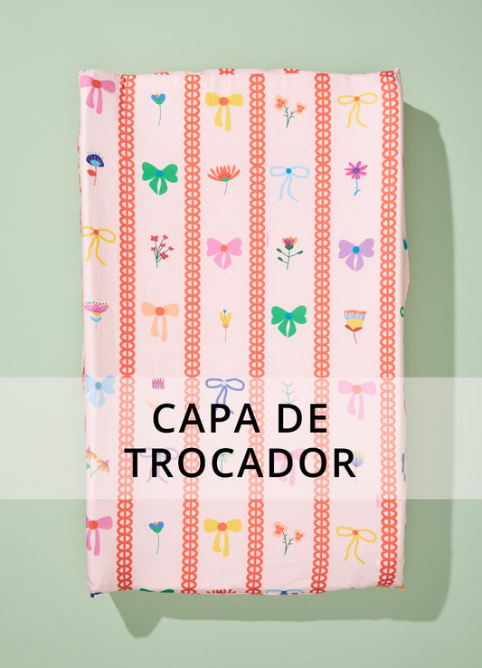 Capa para Trocador Americano - Laços de Amizade