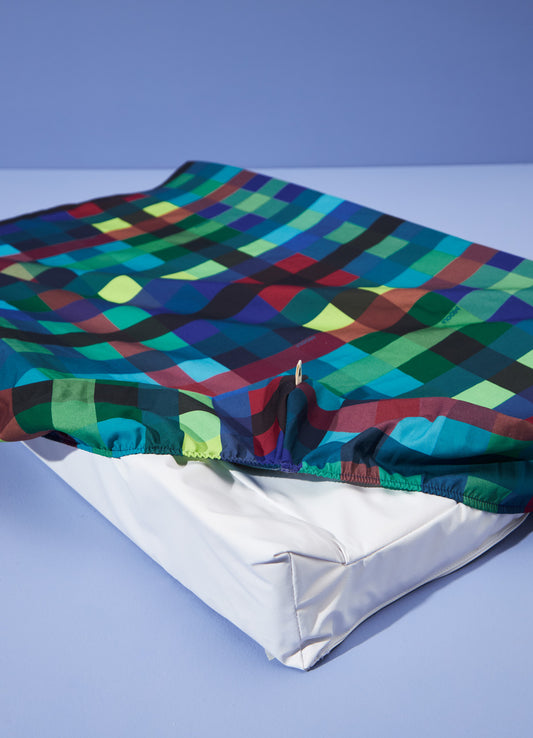 Capa para Trocador Americano - Xadrez Aventura