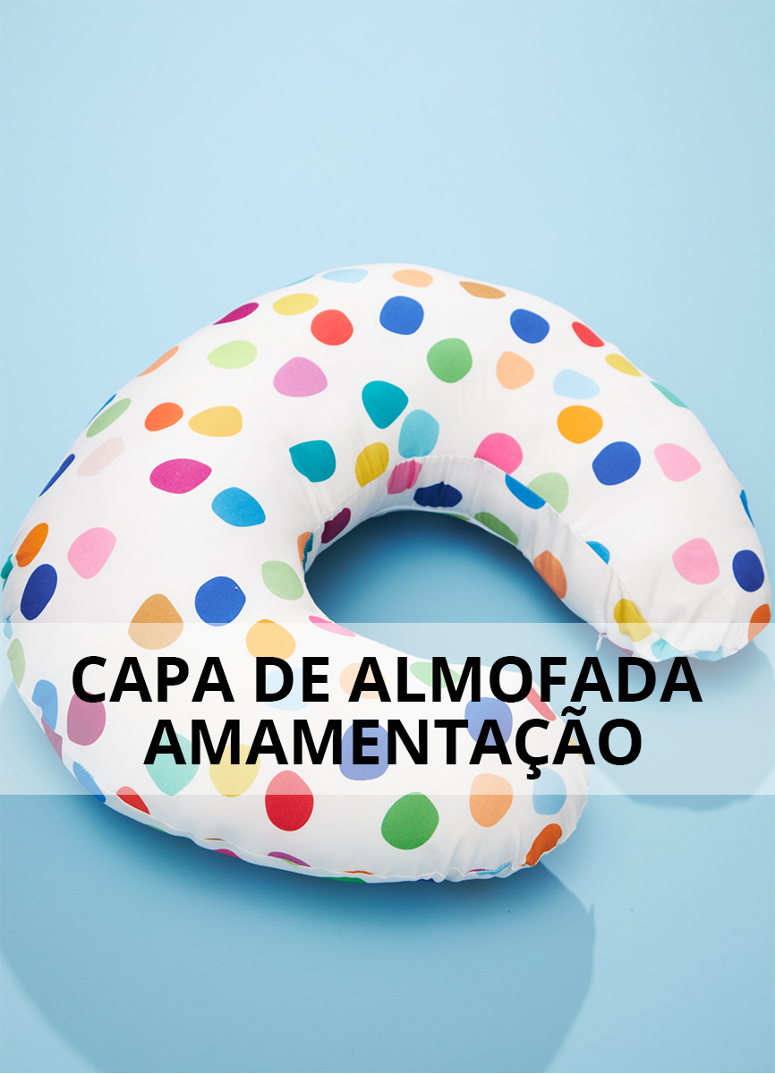 Capa de Almofada Amamentação - Piscina de Bolinhas