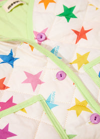 Casaco Infantil Matelassado - Estrelitas