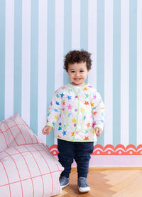 Casaco Infantil Matelassado - Estrelitas