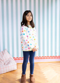 Casaco Infantil Matelassado - Estrelitas