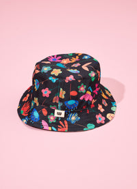 Chapéu Bucket Infantil - Anoitecer no Jardim