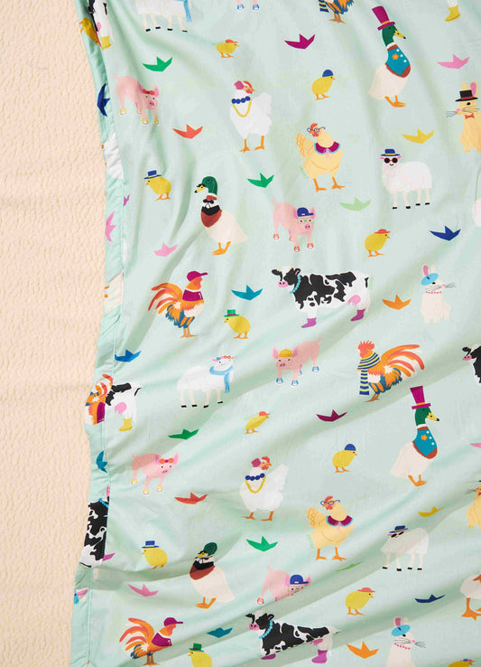 Cobertor Carneirinho - Bichinhos da Fazenda