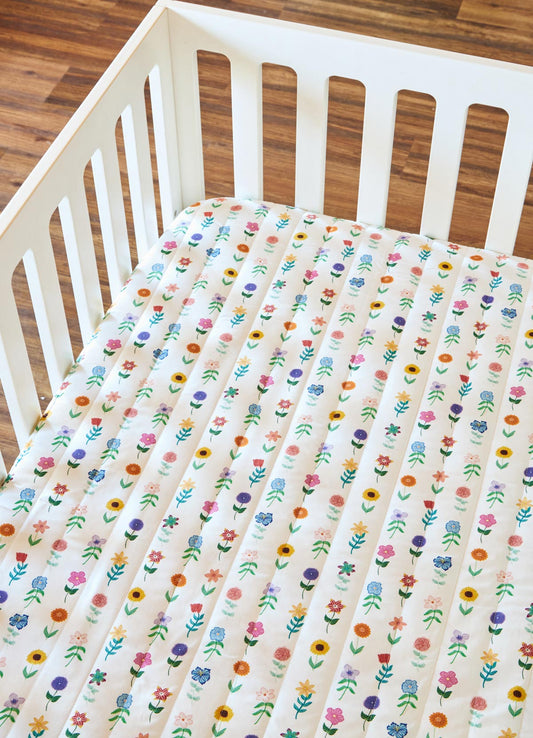 Colcha Bebê - Caminho Floral