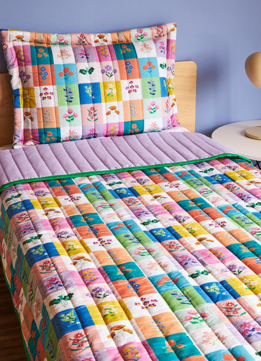 Jogo de Colcha - Colher no Jardim