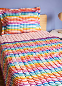 Jogo de Colcha - Listrado Rainbow