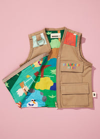 Colete Explorador Infantil - Fazendinha