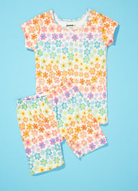 Conjunto Pijama Curto - Happy Flowers