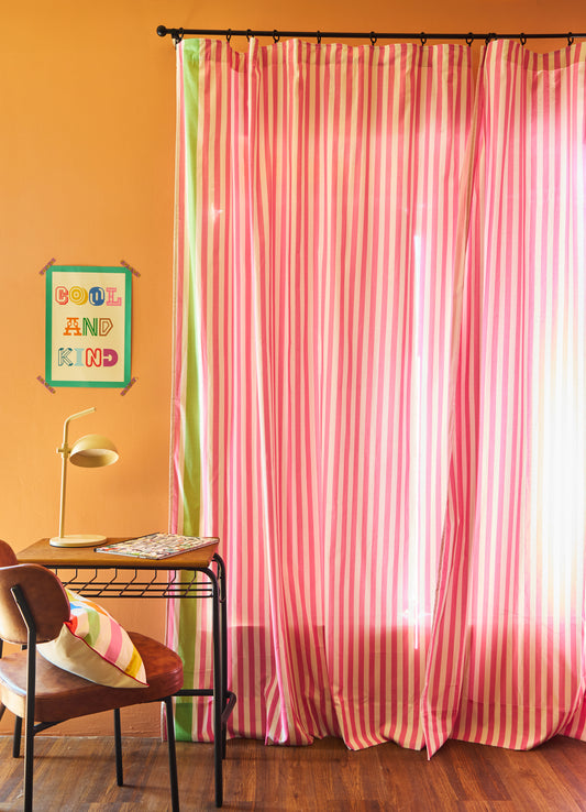 Cortina - Listrado Campo de Azaleias