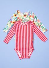 Kit Duo Body Manga Longa - Canteiro de Flores