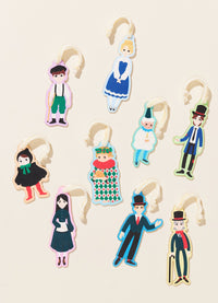 Kit Enfeite de Árvore de Natal - Personagens Um Conto De Natal