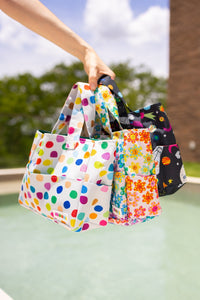 Bolsa de Praia Infantil - Happy Flowers