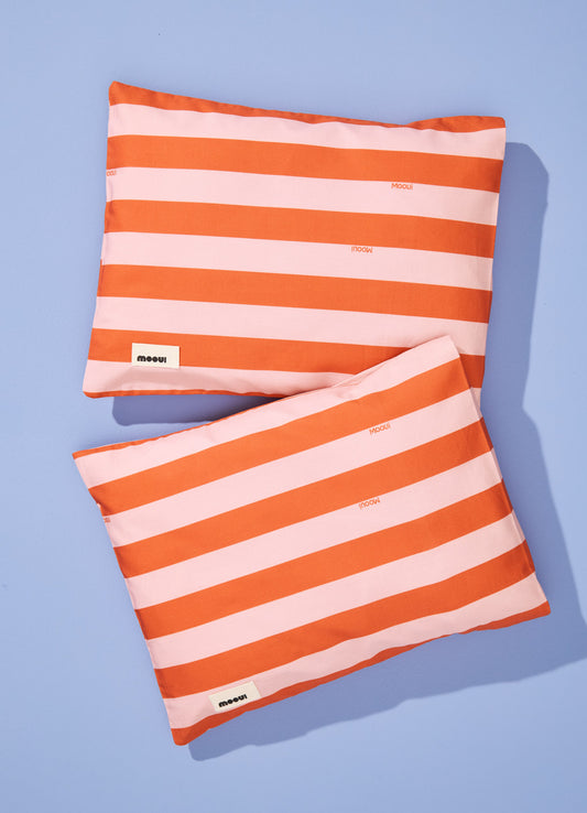 Fronha Bebê - Listrado Coral