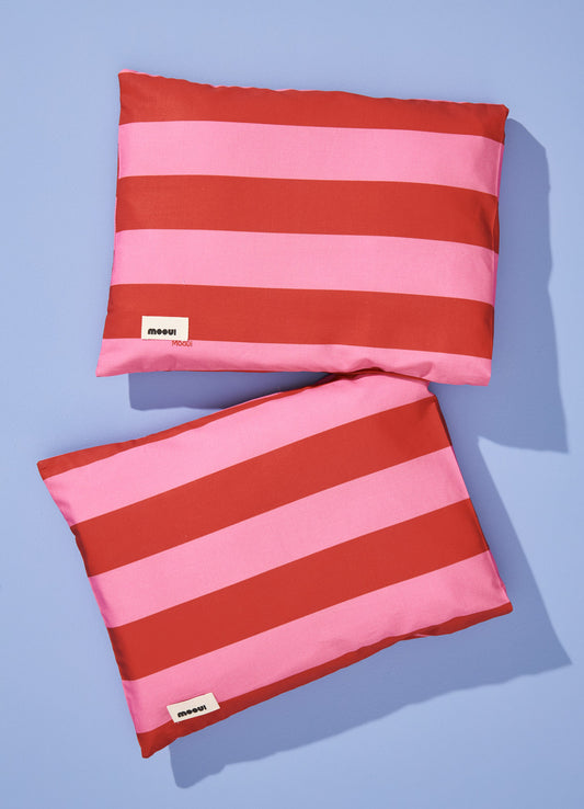 Fronha Bebê - Listrado Framboesa