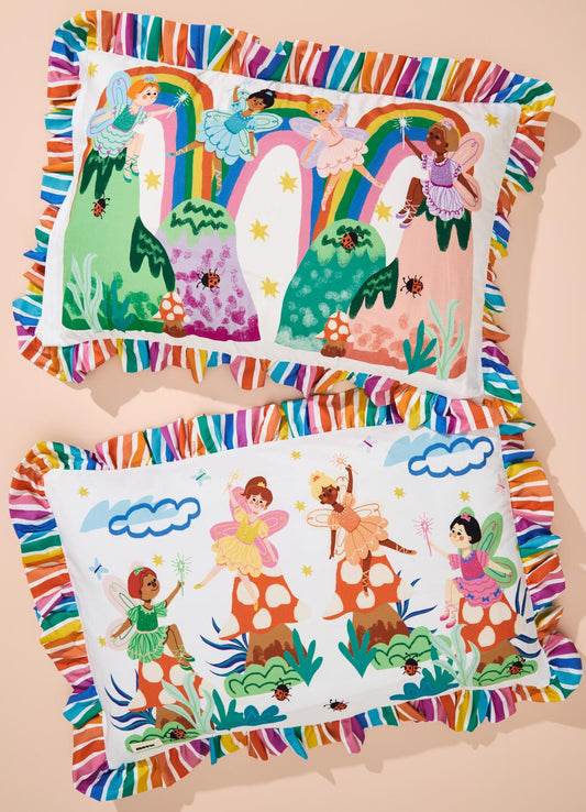 Fronha com Babado - Portal do Arco-íris