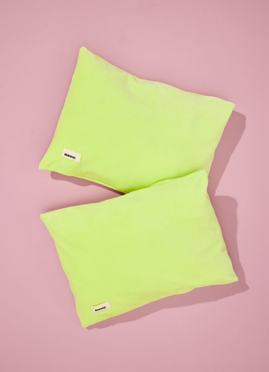 Fronha Bebê Plush - Verde Limão