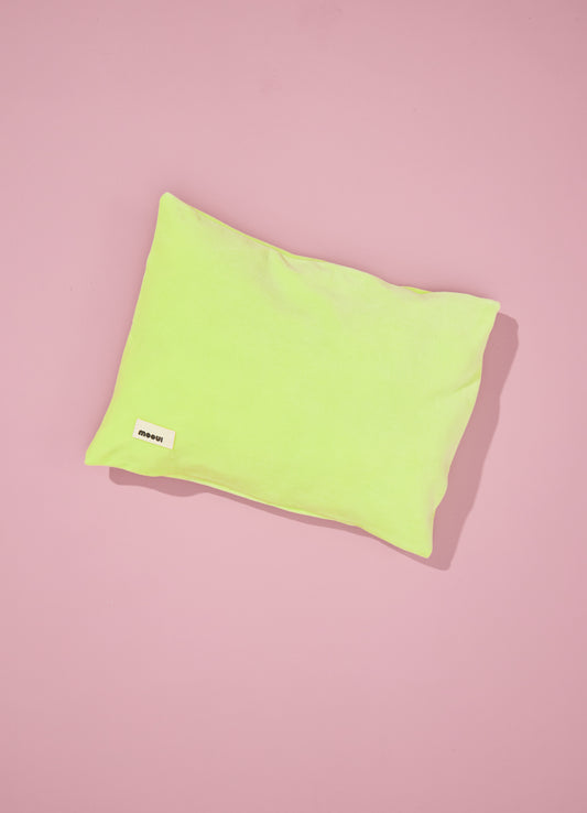 Fronha Bebê Plush - Verde Limão