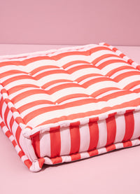 Futon Turco - Listrado Coral