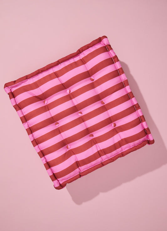 Futon Turco - Listrado Rosa do Deserto