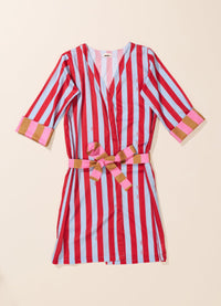 Robe Feminino Adulto - Listrado Náutico