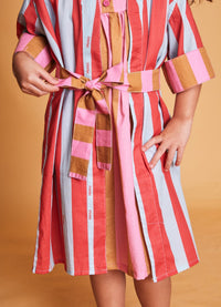 Robe Infantil - Listrado Náutico