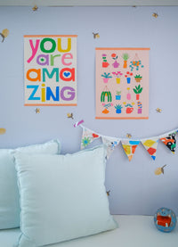 Papel de Parede Infantil - Limão Siciliano Casa Verde