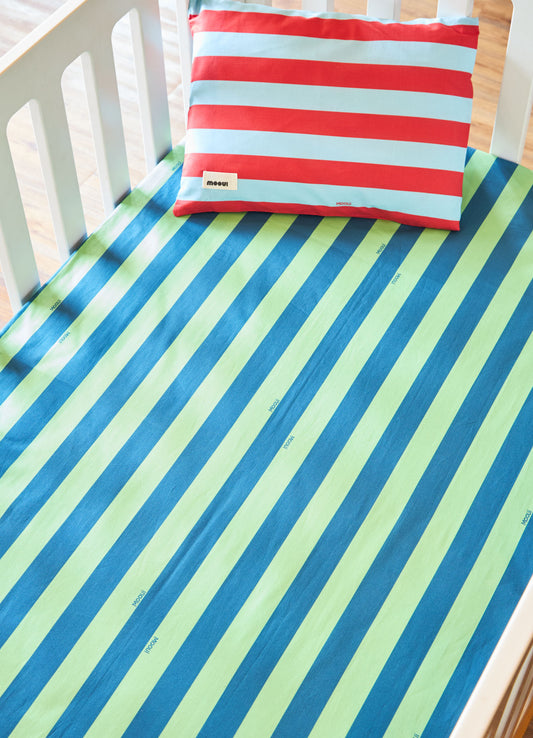 Jogo de Cama Berço Duo - Listrado Náutico