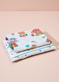 Jogo de Cama Berço Duo – Listrado Bolinhas