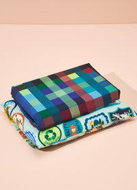 Jogo de Cama Berço Duo - Pescar e Acampar