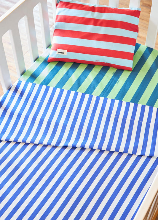 Jogo de Cama Berço Trio - Listrado Náutico