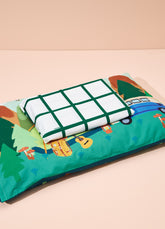 Jogo de Cama Infantil Duo - Acampar e Pescar