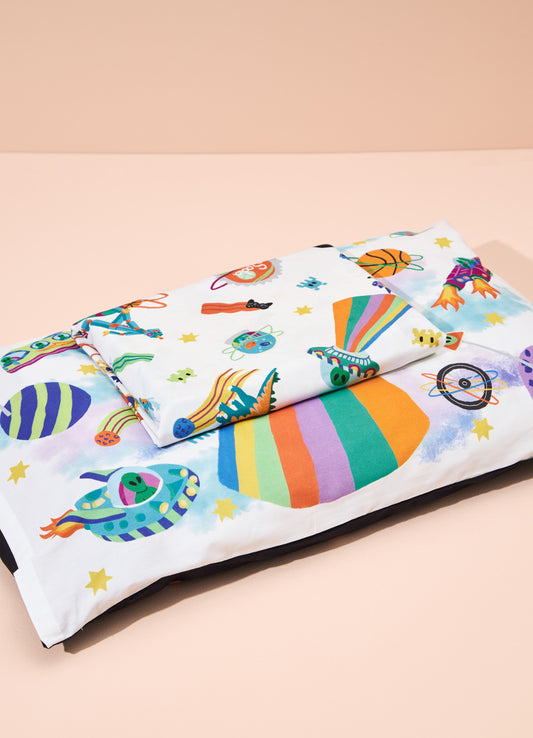 Jogo de Cama Infantil Duo - Aventura Cósmica