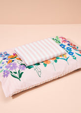 Jogo de Cama Infantil Duo - Flores no Jardim