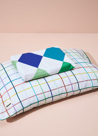 Jogo de Cama Infantil Duo - Grid Ondinhas
