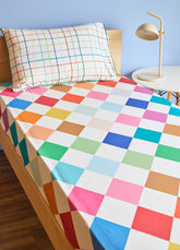 Jogo de Cama Infantil Duo - Grid Ondinhas