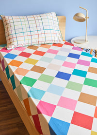 Jogo de Cama Infantil Duo - Grid Ondinhas