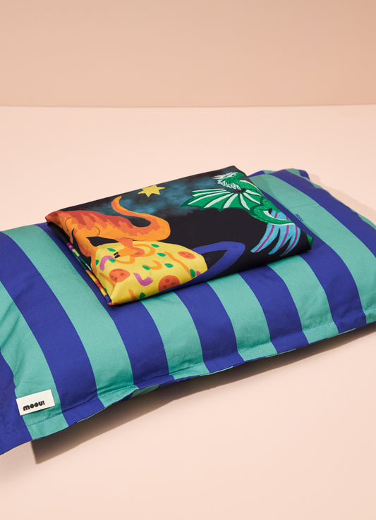 Jogo de Cama Infantil Duo - Listrado Cósmico